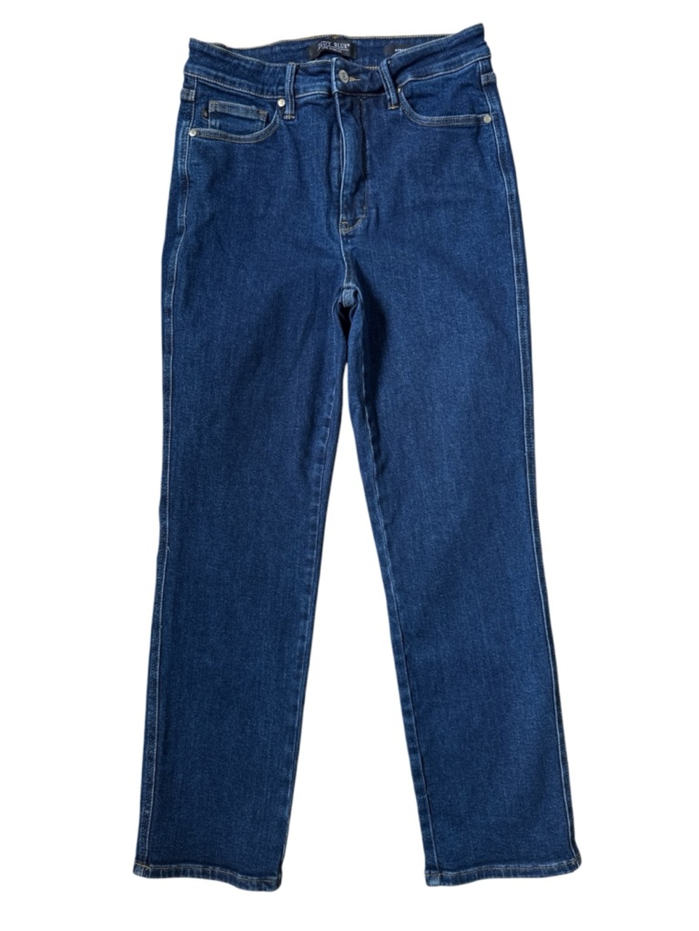 Judy Blue Straight Leg Jeans in Dark Blue Wash 11/30